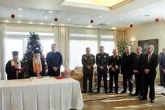 Kοπή πίτας νέου έτους 2015 του Υπουργείου Εθνικής Άμυνας