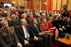 Παρουσία ΥΕΘΑ Νίκου Δένδια στην κοπή πίτας νέου έτους 2015 στο ΝΙΜΤΣ