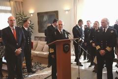 Παρουσία ΥΕΘΑ Νίκου Δένδια στην τελετή της πρωτοχρονιάτικης πίτας του ΓΕΝ