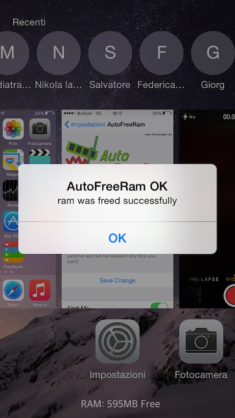 AutoFreeRam: Cydia tweak new v1.4-1 ($1.49)....ελευθερώστε αυτόματα την RAM - Φωτογραφία 3