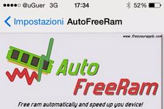 AutoFreeRam: Cydia tweak new v1.4-1 ($1.49)....ελευθερώστε αυτόματα την RAM