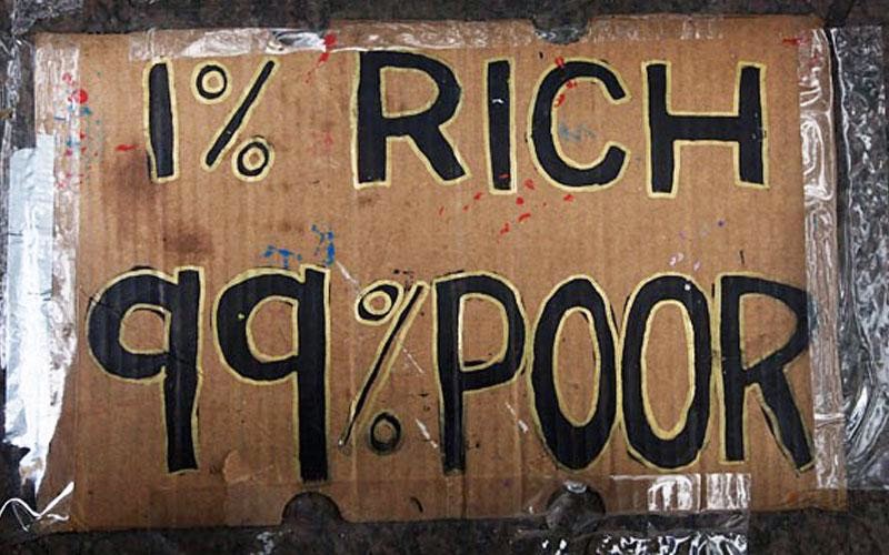 Σοκαριστική έρευνα: Το 1% των πλουσίων θα κατέχει περιουσία μεγαλύτερη του υπόλοιπου 99% - Φωτογραφία 1