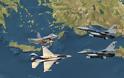 Σκληρές Εμπλοκές των F-16 της 115 με οπλισμένα Τούρκικα μαχητικά που παραβίασαν FIR Αθηνών & Λευκωσίας!