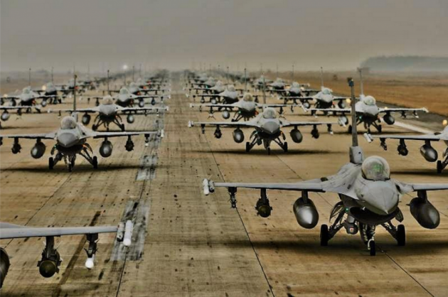 Αεροπορική αμερικανική εισβολή στην Κρήτη! 18 F 16 των ΗΠΑ και 300 άτομα προσωπικό στη Σούδα - Φωτογραφία 1