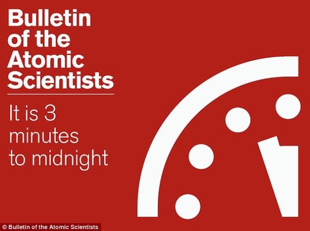 ΣΟΚ: Οι Επιστήμονες ΠΡΟΕΙΔΟΠΟΙΟΥΝ - Το «Ρολόι της Αποκάλυψης» πλησιάζει στα μεσάνυχτα - Φωτογραφία 2