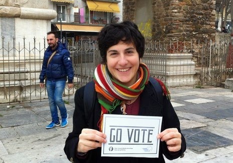 Go Vote: Νέοι από όλοι την Ευρώπη ζήτησαν από τους Θεσσαλονικείς να ψηφίσουν... [photos] - Φωτογραφία 1