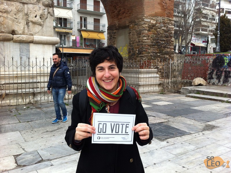 Go Vote: Νέοι από όλοι την Ευρώπη ζήτησαν από τους Θεσσαλονικείς να ψηφίσουν... [photos] - Φωτογραφία 4