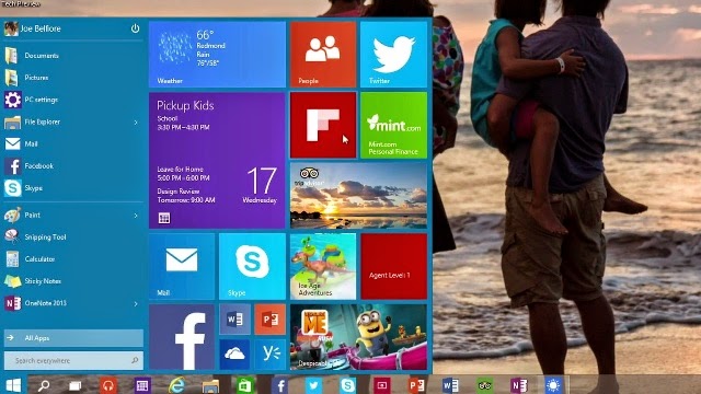 Παρουσιάστηκαν τα Windows 10 - Φωτογραφία 1