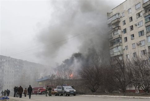 Ραγδαία επιδείνωση στην ανατολική Ουκρανία Επίθεση και στη Μαριούπολη ξεκινούν οι φιλορώσοι, τουλάχιστον 30 νεκροί - Φωτογραφία 1