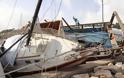 Ηλεία: Μεγάλες καταστροφές από δυνατό ανεμοστρόβιλο - Σήκωσε καράβια, στέγες και... κάδους!
