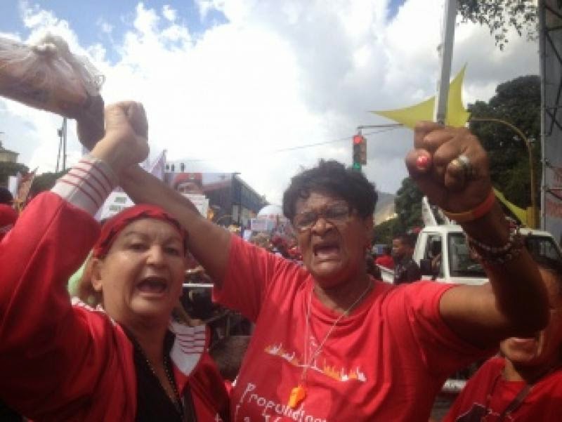 Μεγάλη διαδήλωση στη Βενεζουέλα για τις ελλείψεις βασικών αγαθών - Φωτογραφία 1