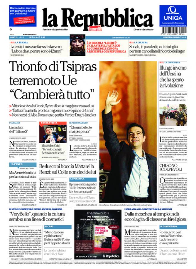 Δείτε τι γράφουν τα πρωτοσέλιδα των εφημερίδων στην Ιταλία σήμερα: Σεισμός στην ΕΕ - Η Ευρώπη τρέμει! [photos] - Φωτογραφία 2