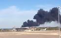 Ελληνικό F - 16 έπεσε μέσα σε αεροδόμιο της Ισπανίας, πάνω σε άλλο μαχητικό - 4 τραυματίες - Φωτογραφία 5