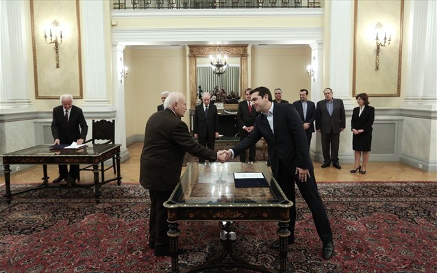 Ορκίστηκε πρωθυπουργός ο Αλ. Τσίπρας - Φωτογραφία 1