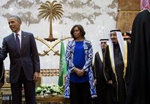 Η Μισέλ Ομπάμα τάραξε τους Σαουδάραβες με την εμφάνισή της [photos] - Φωτογραφία 1