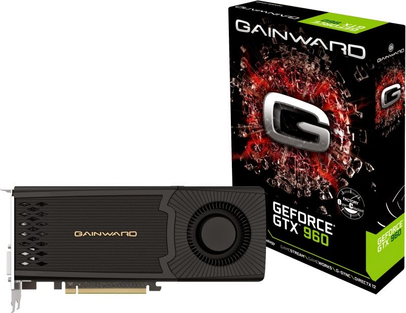 Gainward GeForce GTX 960 Series Κάρτες γραφικών - Φωτογραφία 1
