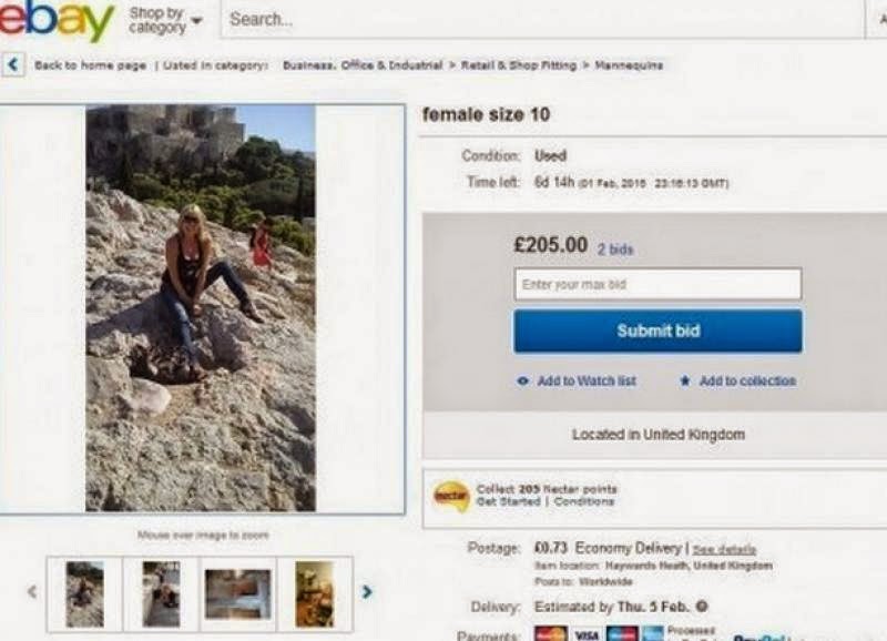 Βρετανίδα πουλάει τον... εαυτό της στο eBay αλλά... μόνο σε Έλληνα! - Φωτογραφία 1