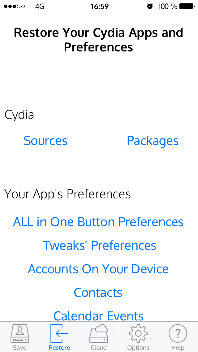 BackupAZ: Cydia update v1.7-2...δημιουργήστε αντίγραφα για την ασφάλεια σας - Φωτογραφία 3