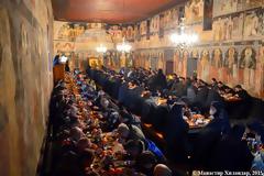 5944 - Φωτογραφίες από την πανήγυρη του Αγίου Σάββα, κτίτορα της Ιεράς Μονής Χιλιανδαρίου. Савиндан, ктиторска слава у Хиландару (14/27.1.2015)