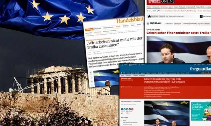 «Πολεμικό κλίμα» Ελλάδας - τρόικας μεταδίδουν τα γερμανικά ΜΜΕ - Φωτογραφία 1