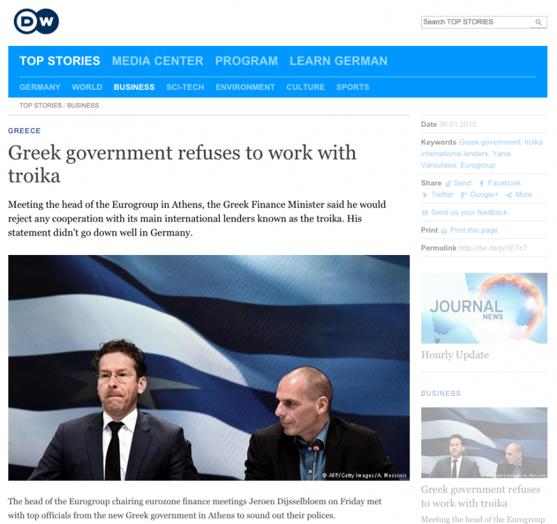 «Πολεμικό κλίμα» Ελλάδας - τρόικας μεταδίδουν τα γερμανικά ΜΜΕ - Φωτογραφία 3