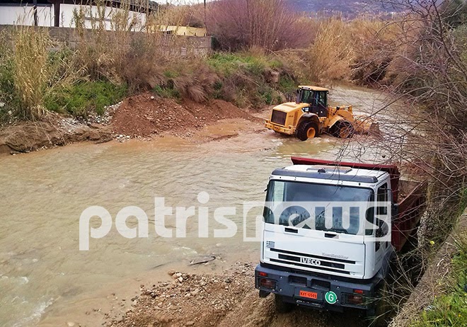 Ηλεία: «Μάχη» με ορμητικά νερά στη Ζαχάρω... - Φωτογραφία 2