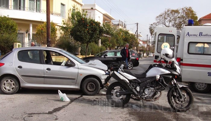 Τροχαίο στα Χανιά με... βουλευτικό αυτοκίνητο και με τραυματισμό - Φωτογραφία 2