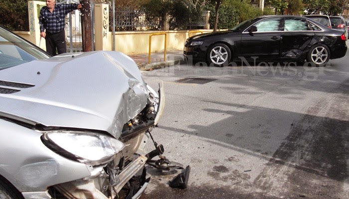 Τροχαίο στα Χανιά με... βουλευτικό αυτοκίνητο και με τραυματισμό - Φωτογραφία 4