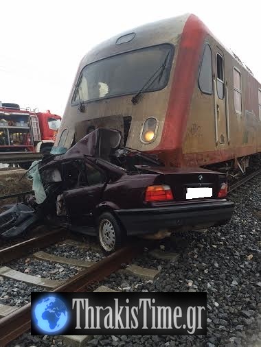 ΤΡΑΓΩΔΙΑ στο Σουφλί: Τρένο παρέσυρε αυτοκίνητο... [photos] - Φωτογραφία 4