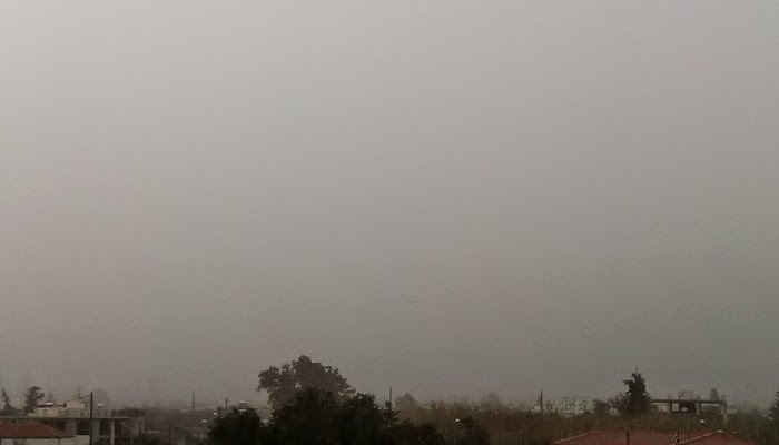 Γέμισε σκόνη η ατμόσφαιρα της Κρήτης - Δείτε τον χάρτη της σκόνης - Φωτογραφία 1