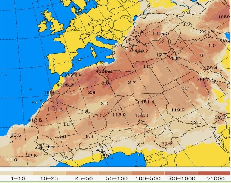 Γέμισε σκόνη η ατμόσφαιρα της Κρήτης - Δείτε τον χάρτη της σκόνης - Φωτογραφία 2