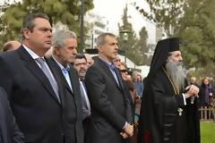 Παρουσία ΥΕΘΑ Πάνου Καμμένου στην επιμνημόσυνη δέηση του ήρωα Παναγιώτη Βλαχάκου