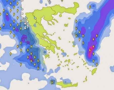 Θα συνεχιστούν οι καταιγίδες - Τι καιρό θα κάνει σε Πάτρα και Δυτική Ελλάδα - Φωτογραφία 2