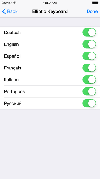 Elliptic Keyboard: AppStore Version 1.3.0   0,99 € - Φωτογραφία 5