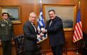 Συναντήσεις ΥΕΘΑ Πάνου Καμμένου με τον Πρέσβη των Η.Π.Α στην Ελλάδα κ. Ντέιβιντ Πιρς και τον Πρέσβη της Ρωσίας στην Ελλάδα κ. Αντρέι Μάσλοφ