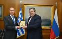 Συναντήσεις ΥΕΘΑ Πάνου Καμμένου με τον Πρέσβη των Η.Π.Α στην Ελλάδα κ. Ντέιβιντ Πιρς και τον Πρέσβη της Ρωσίας στην Ελλάδα κ. Αντρέι Μάσλοφ - Φωτογραφία 3