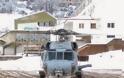 Ελικόπτερο Super Puma πάει στα Άγραφα για τους αποκλεισμένους κατοίκους [video + photos]
