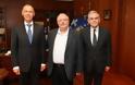 Συνάντηση ΑΝΥΕΘΑ Κώστα Ήσυχου και ΥΦΕΘΑ Νίκου Τόσκα με τον Πρέσβη της Ρωσικής Ομοσπονδίας στην Ελλάδα Αντρέι Μάσλοφ