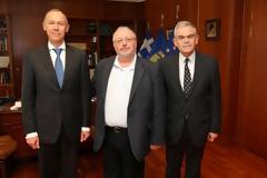 Συνάντηση ΑΝΥΕΘΑ Κώστα Ήσυχου και ΥΦΕΘΑ Νίκου Τόσκα με τον Πρέσβη της Ρωσικής Ομοσπονδίας στην Ελλάδα Αντρέι Μάσλοφ