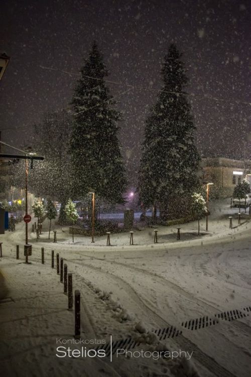 Δείτε υπέροχες φωτογραφίες από το χιονισμένο Καρπενήσι - Φωτογραφία 19