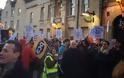 Διαδήλωση κατά της Μαρίν Λεπέν στη Βρετανία