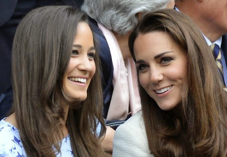 Έξαλλη η Kate Middleton με την αδερφή της Pippa - Φωτογραφία 1