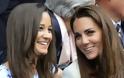 Έξαλλη η Kate Middleton με την αδερφή της Pippa