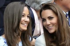 Έξαλλη η Kate Middleton με την αδερφή της Pippa