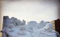 Ο ιαπωνικός στρατός χρησιμοποιεί 3.500 τόνους χιόνι και φτιάχνει το πιο τεράστιο γλυπτό χιονιού με θέμα τον πόλεμο των άστρων! - Φωτογραφία 2