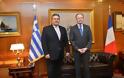Συναντήσεις ΥΕΘΑ Πάνου Καμμένου με τον Πρέσβη της Γαλλίας στην Ελλάδα κ. Jean Loup Kuhn-Delforge και τον Πρέσβη της Ισπανίας στην Ελλάδα κ. Alfonso Lucini Mateo - Φωτογραφία 1