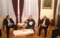 Συνάντηση ΥΕΘΑ Πάνου Καμμένου με τον Αρχιεπίσκοπο Κύπρου