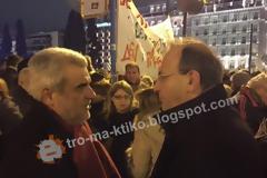 Το Μαξίμου πήγε πλατεία χθες βράδυ [photos]