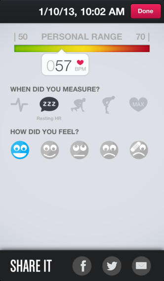 Runtastic Heart Rate Monitor: AppStore free today - Φωτογραφία 5