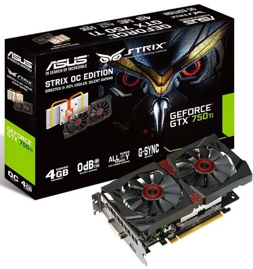 ASUS GeForce GTX 750 Ti Strix με 4GB μνήμη! - Φωτογραφία 1